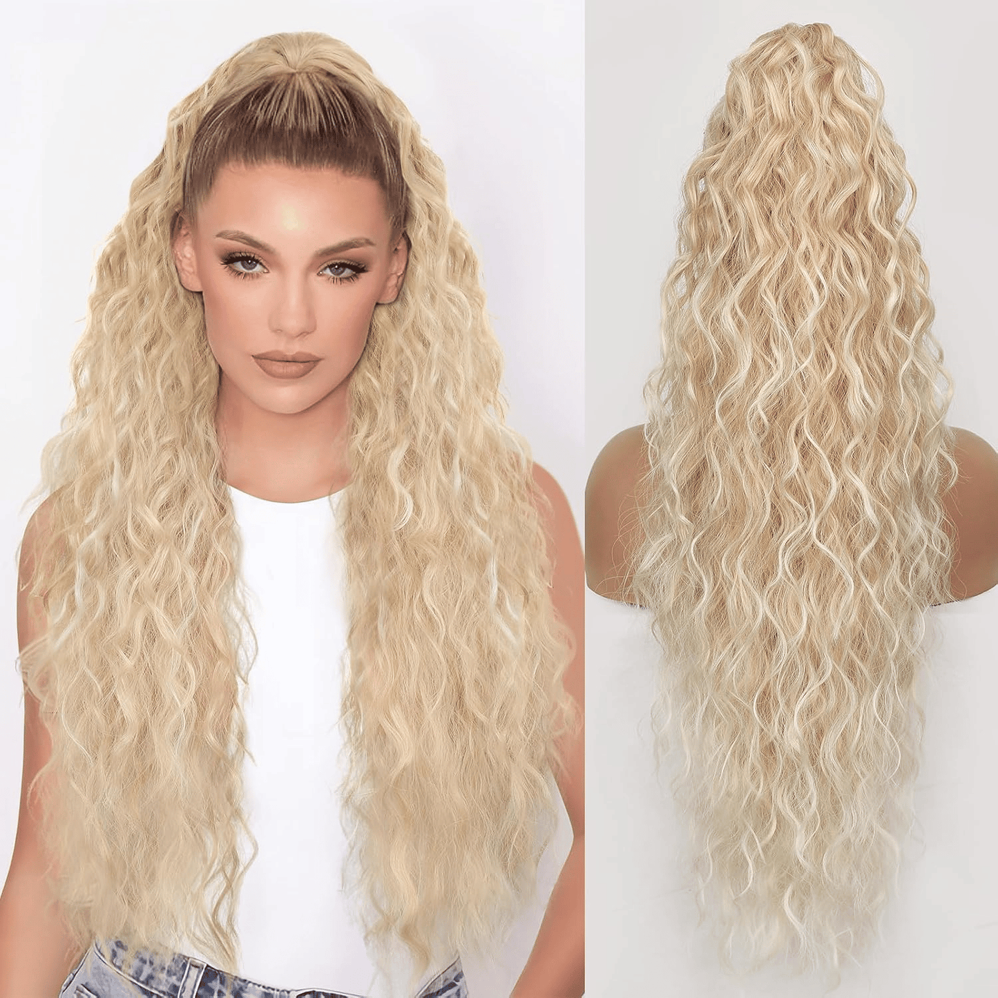 The SilkiPony  Extension - A Perfect Ponytail in Seconds + 50% OFF