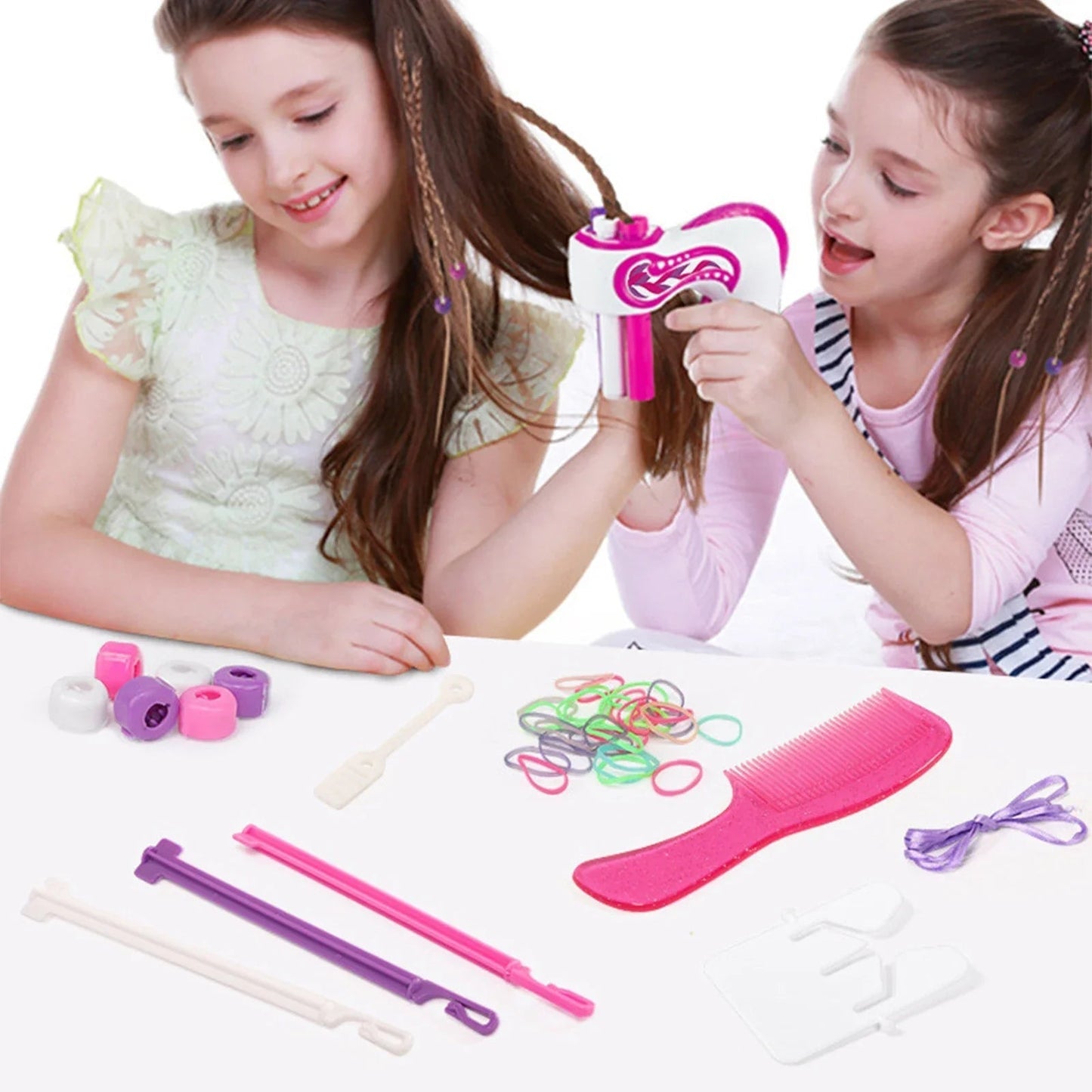 Effortless Braiding Tool for Stunning Hairstyles Without Damage