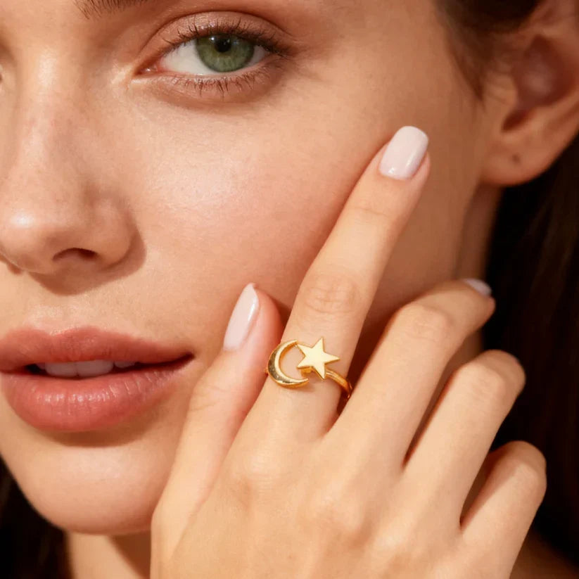 Calmiva Adjustable Anti-Anxiety Fidget Ring