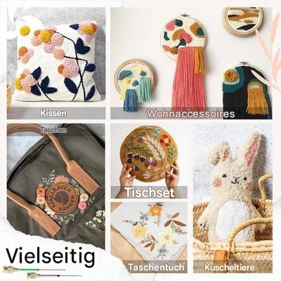 Embroidery Needle Kit | Basic Embroidery | Color-Marked Needles | EasyStitch