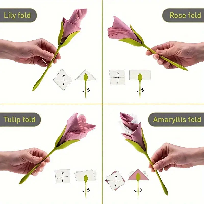 Florenza Napkin Flower Creator for Tabletop Decor