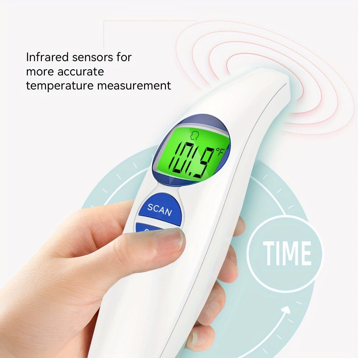 Non-Contact Infrared Forehead Thermometer