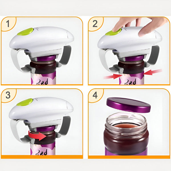 Effortless Jar Opener for Pain-Free Kitchen Experiences