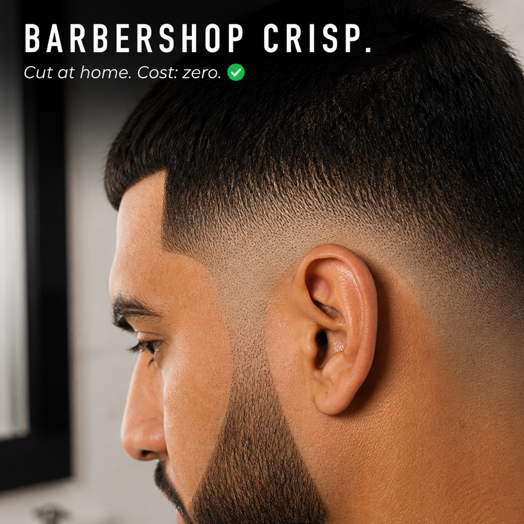 EdgeCraft™ Vintage T-Blade Trimmer — Line Up Fades & Edges Like a Pro Barber