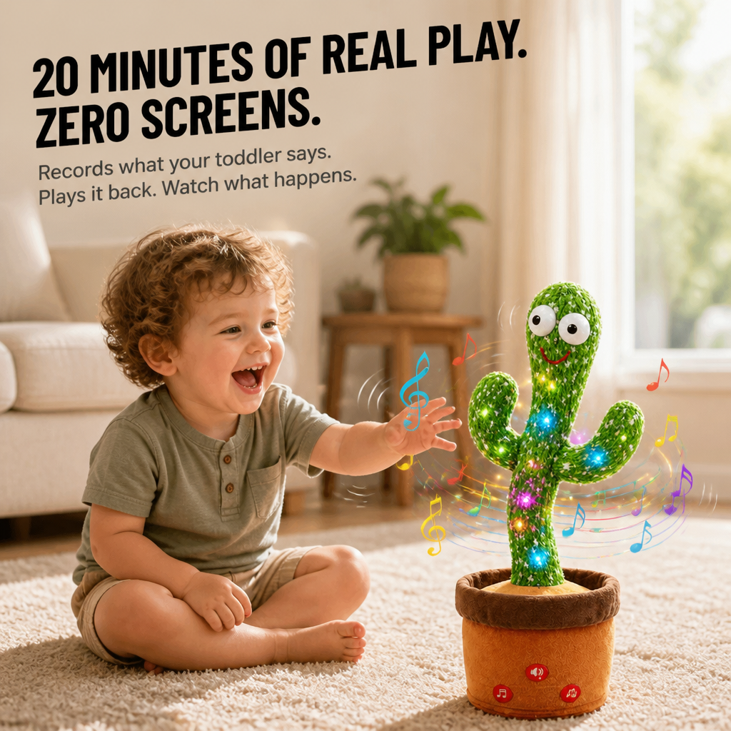 JivySprout™ — Get Your Toddler Talking, Dancing, and Off the Screen