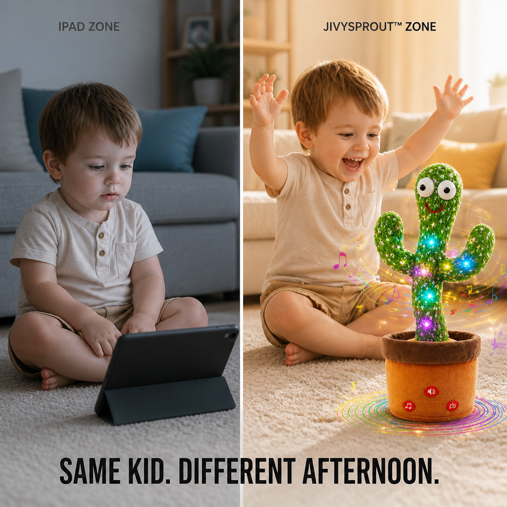 JivySprout™ — Get Your Toddler Talking, Dancing, and Off the Screen