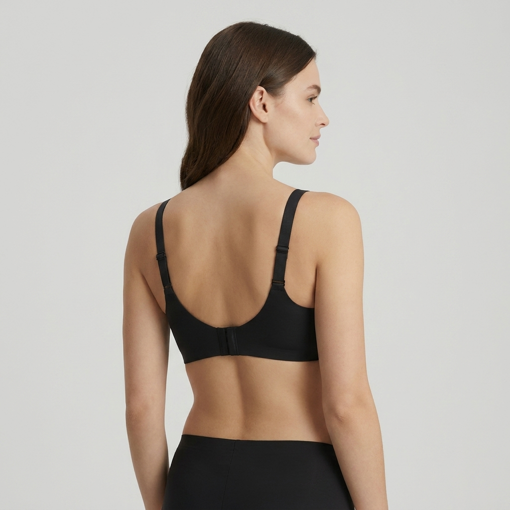 LumiFit™ – Wireless Seamless Bralette with Soft Padded V-Neck Cups