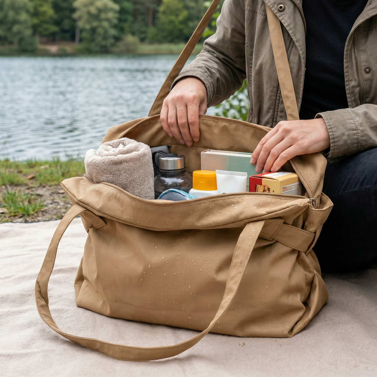 Large Foldable Organizer Bag