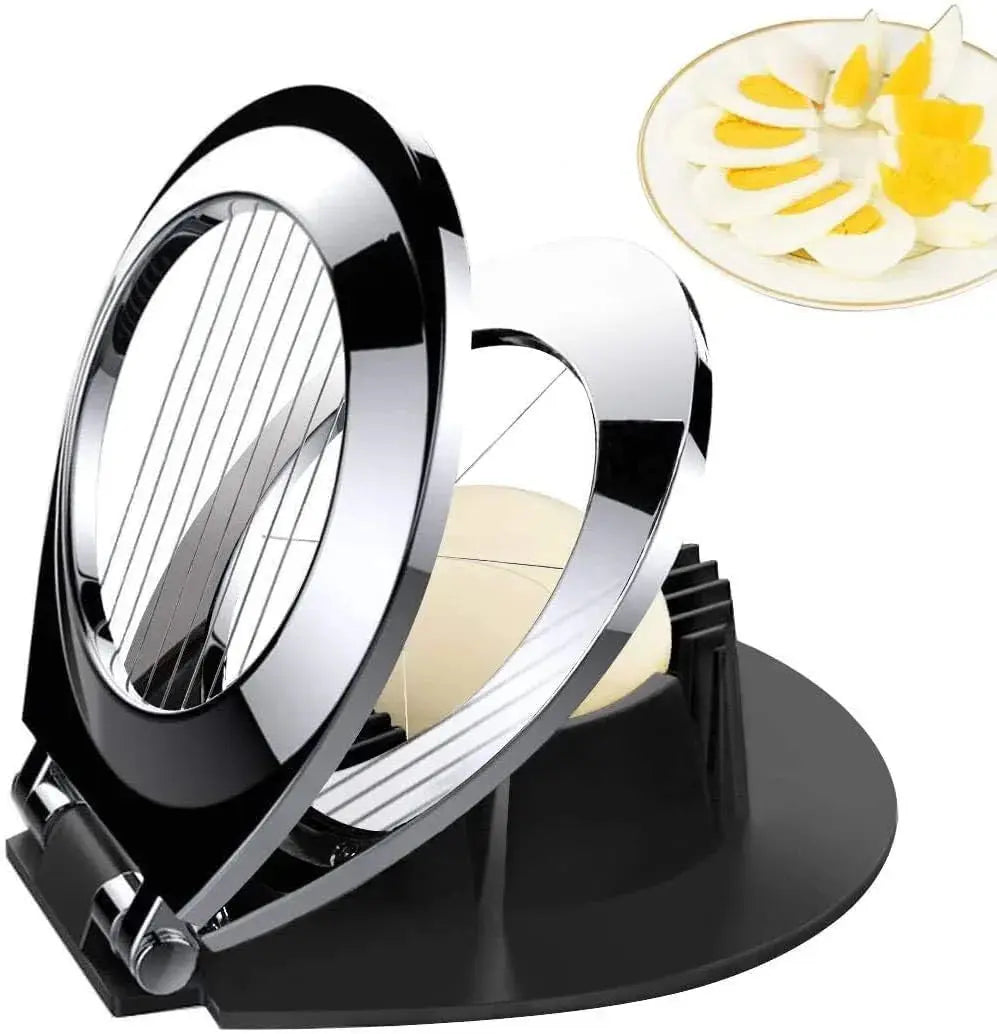 Egg Slicer for Perfect Egg Slices and More, Stress-Free Professional Quality