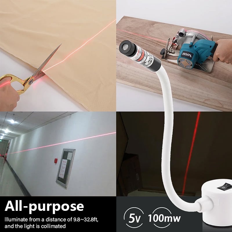 LaserCraft™ Precision Guide — Stitch Flawlessly Every Time With Laser-Sharp Confidence
