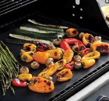 Non-Stick BBQ Mat | Easy Clean Grilling | Ideal for Meat, Fish, and Veggies | GrillClean