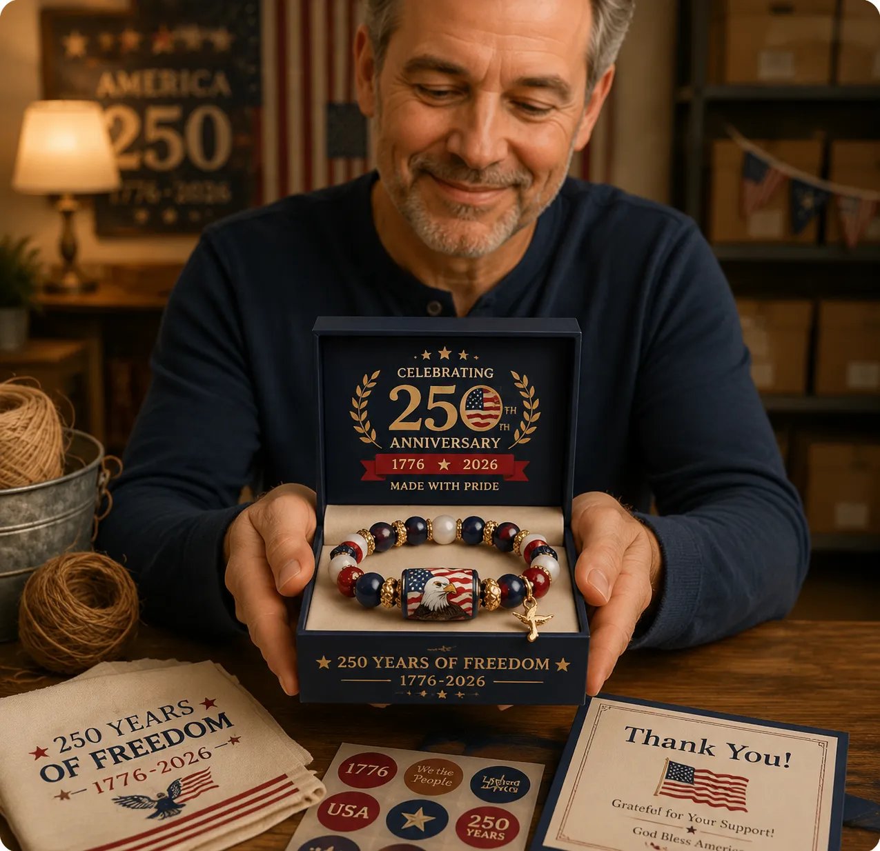 LAST DAY 50% OFF -  Celebrate Freedom & Honor  | USA 250th Anniversary Limited Edition Collection