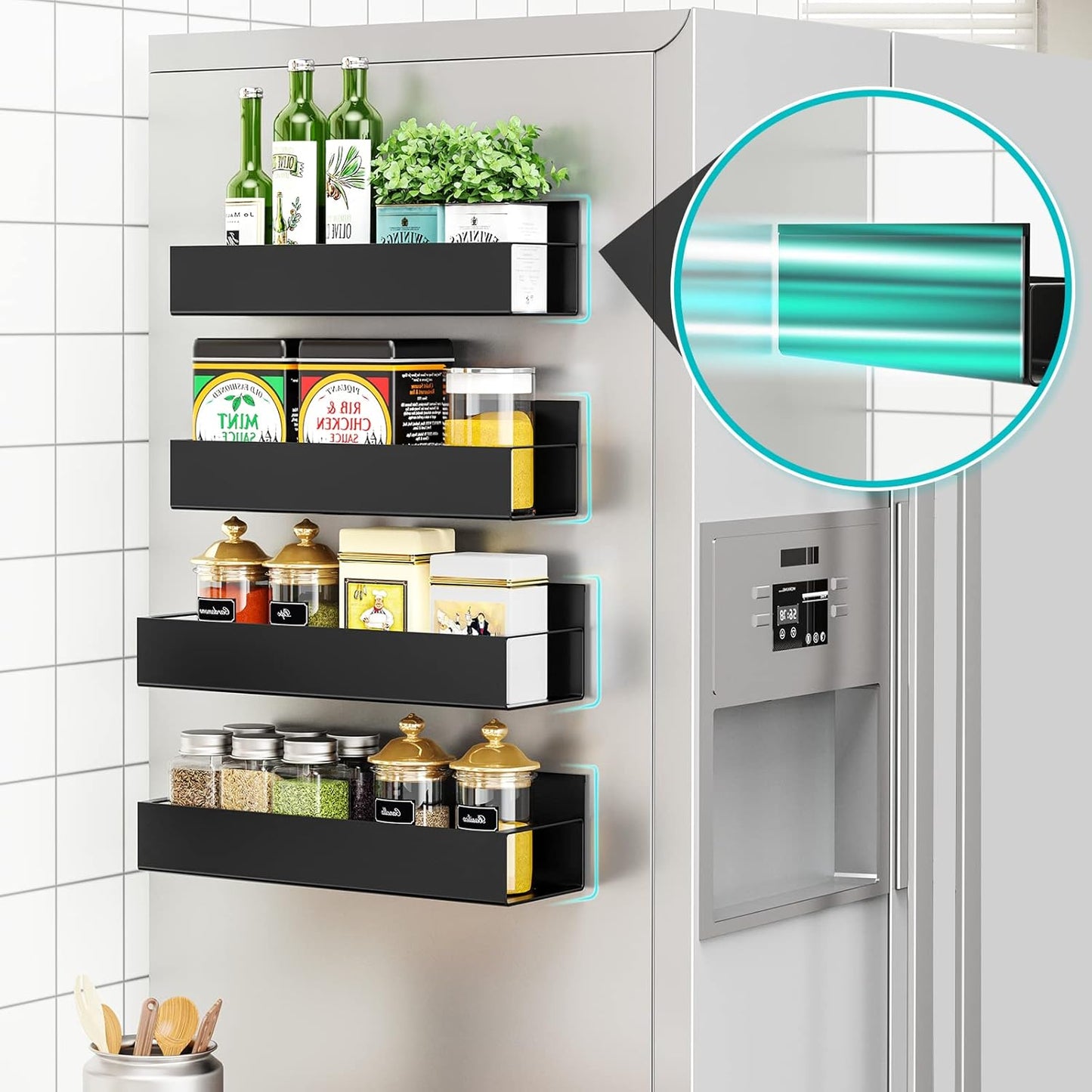 Magnetic Organizer — Eliminate Clutter for Easy Access Anytime
