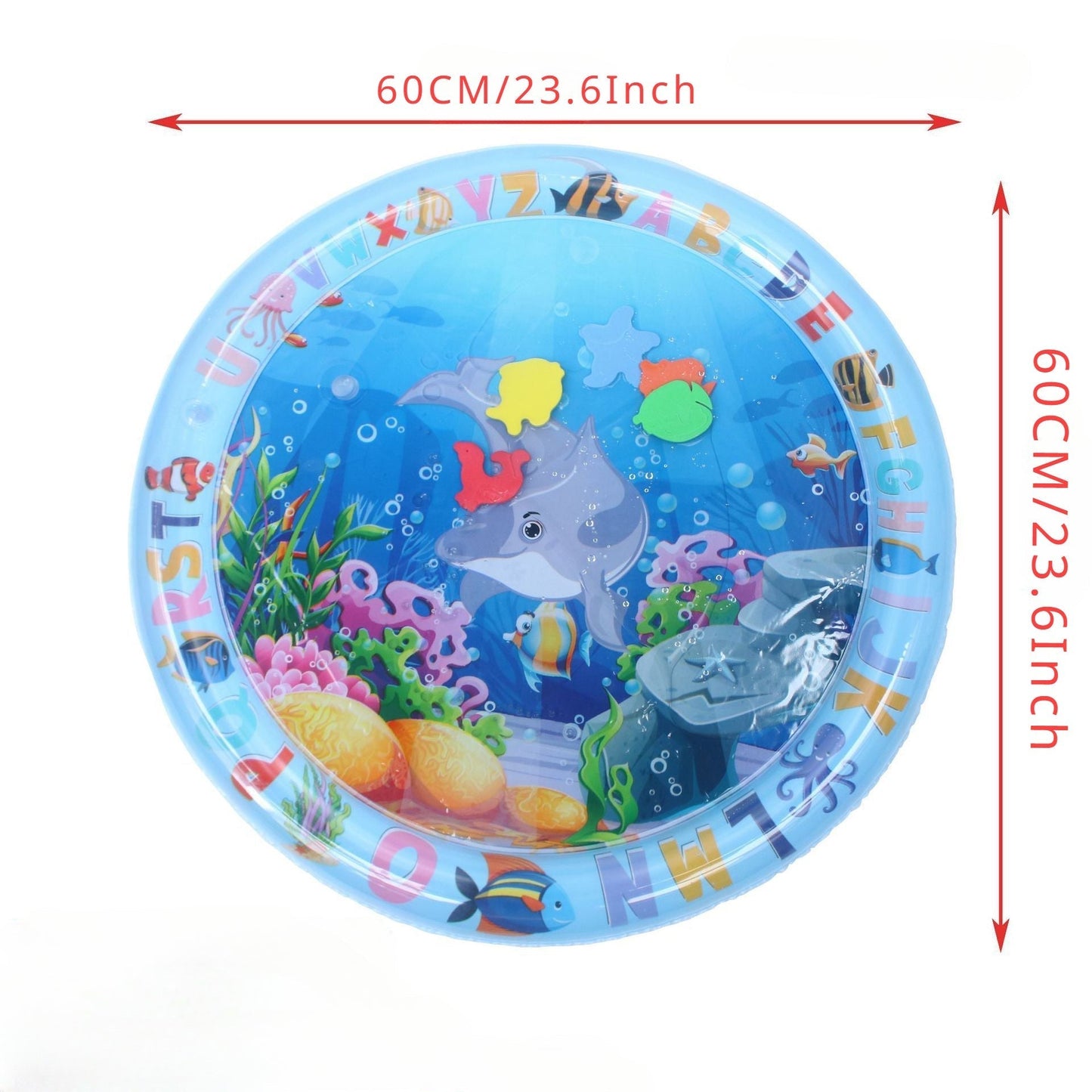 Inflatable Sensory Water Mat Pet Bed for Play and Cooling