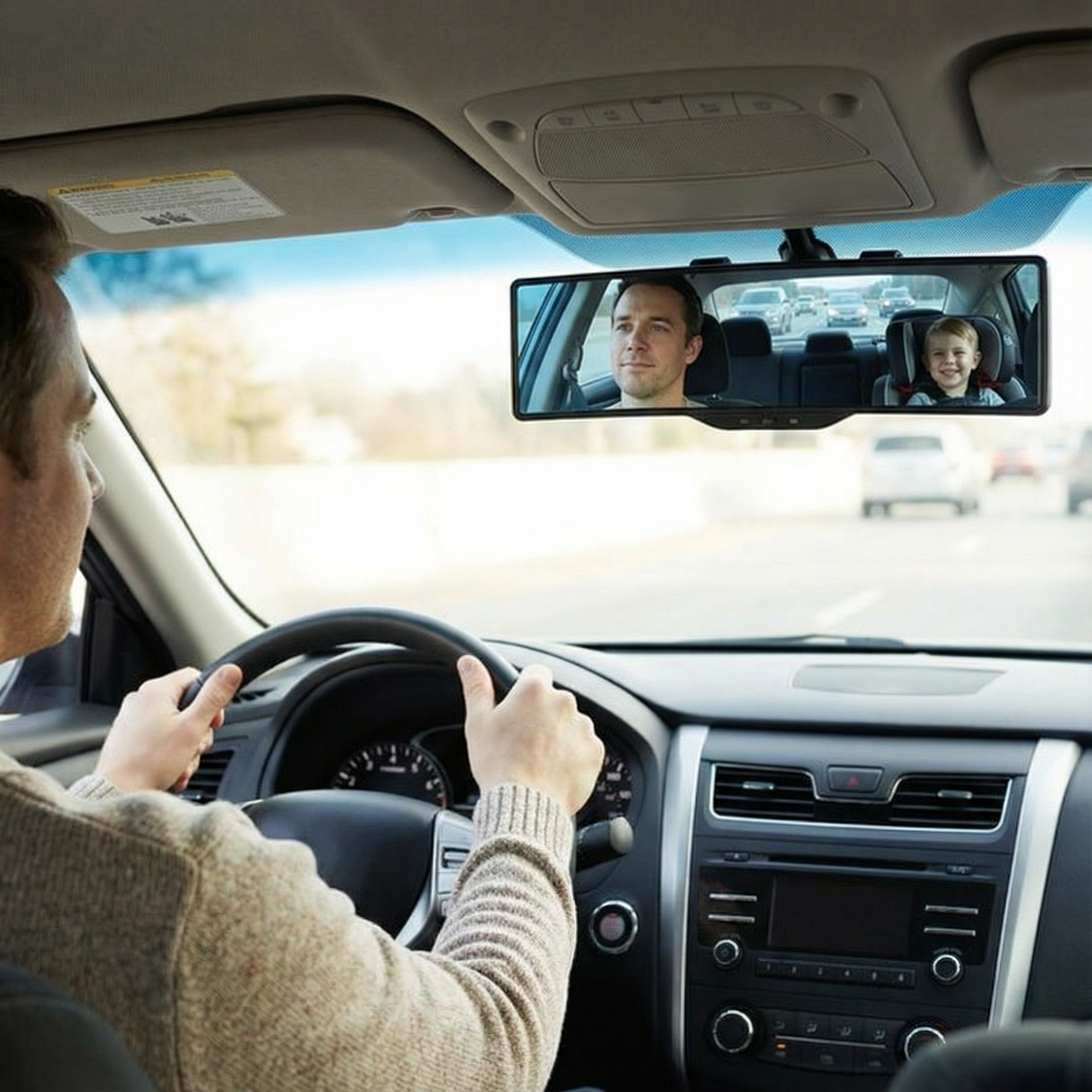 Clearspan™ Wide Angle Panoramic Rearview Mirror