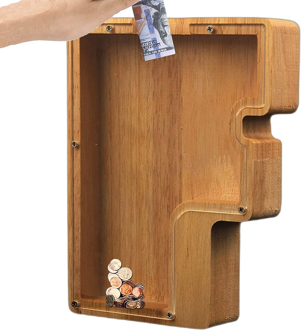 Handcrafted Piggy Bank to Encourage Safe Saving for Kids