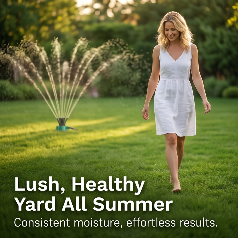 Aquava™ – 360° Multi Arm Garden Sprinkler