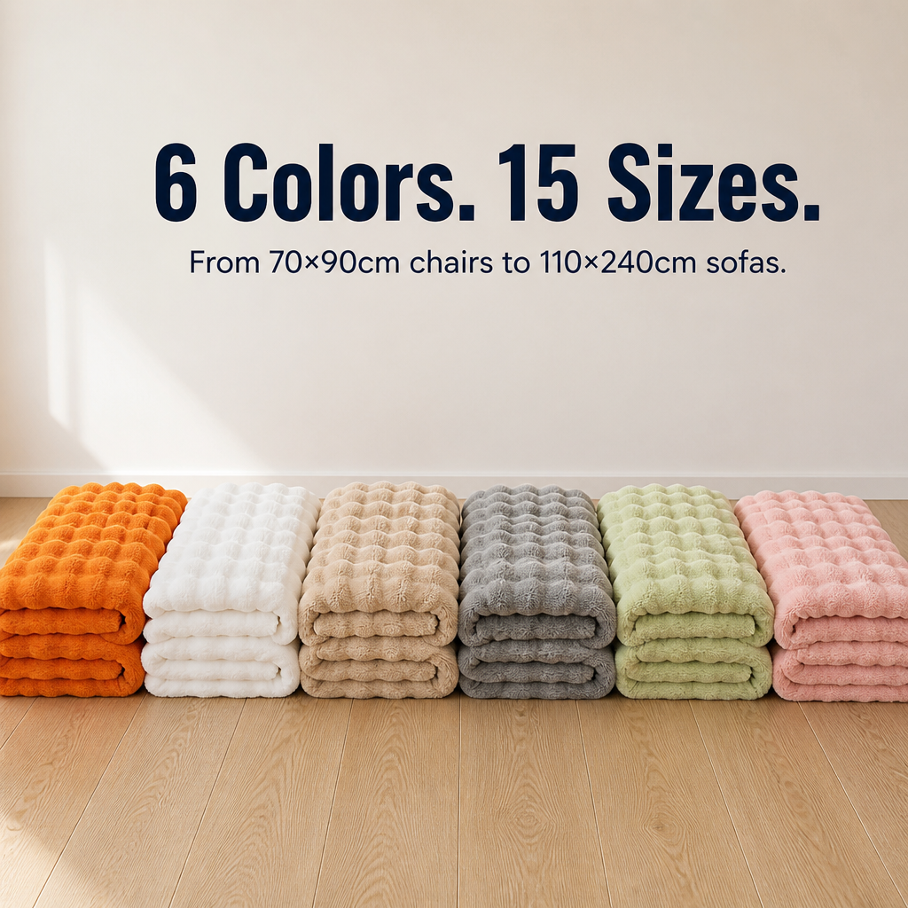 VelvEase Winter Covers — Turn Your Sofa into a Warm, Scratch-Free Haven All Season Long