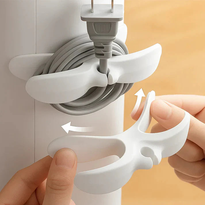Stick-On Cable Organizer (10 pieces)