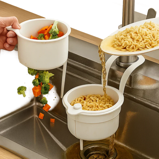 SinkSage™ | Multifunctional Drip Basket for Clean SInks
