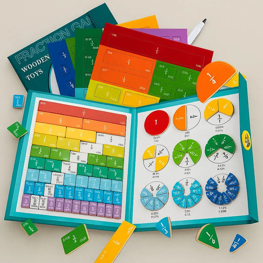 MagneMathFun™ – Magnetic Fraction Blocks