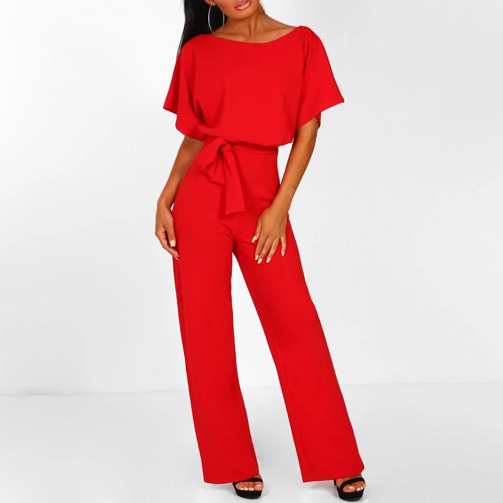 Chic One-Piece Jumpsuit for Women – Versatile Outfit for Casual and Dressy Occasions