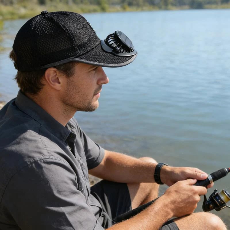 Essential for high temperatures-Stay Cool Under the Sun — Without Holding a Fan