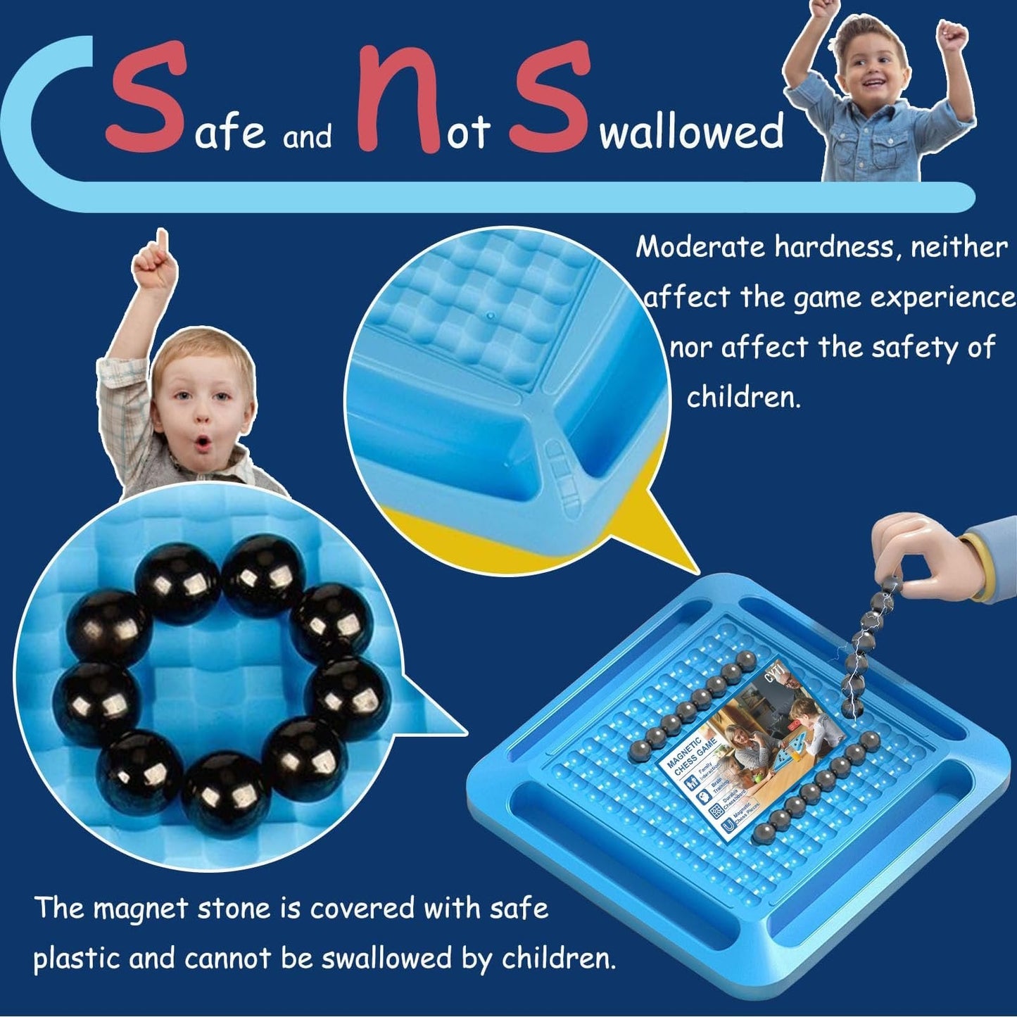 Magnetrix — Magnetic Strategy Board Game Set for Family Play