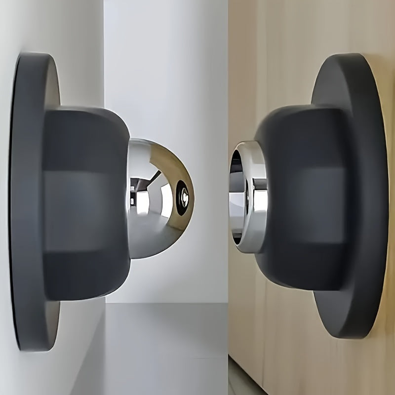 Magnetic Door Stopper - No Drilling Required