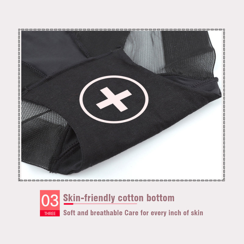 Seamless High-Waisted Underwear for All-Day Comfort