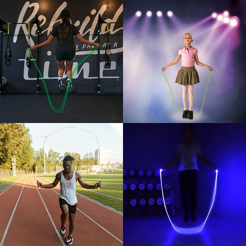 Illuminate Your Workout with FlashPulse – Stay Safe with Every Jump!