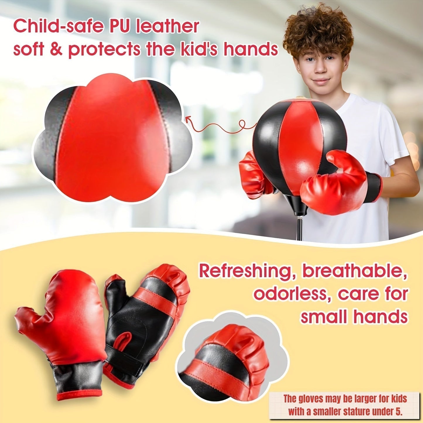 Kids Boxing Training Set – Punch Bag for Active Play and Coordination