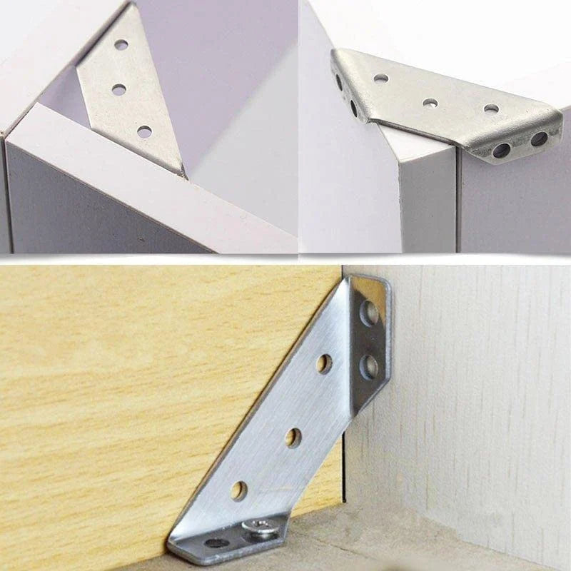 IronCoreEdge — Stainless Steel Corner Brackets
