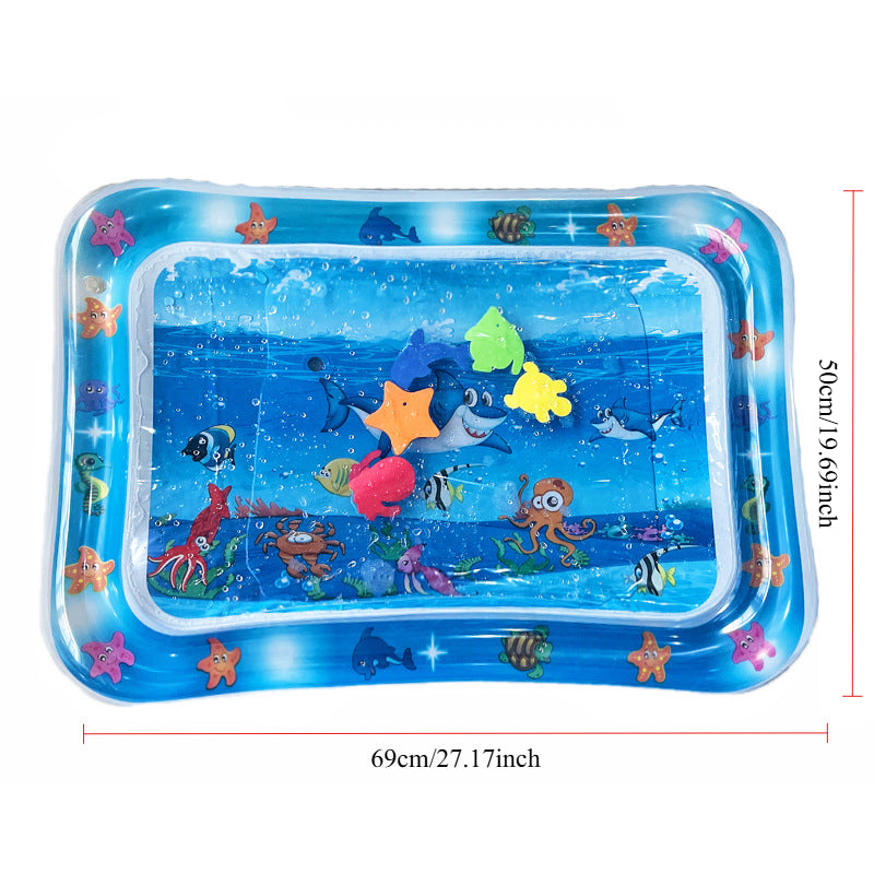 Inflatable Sensory Water Mat Pet Bed for Play and Cooling