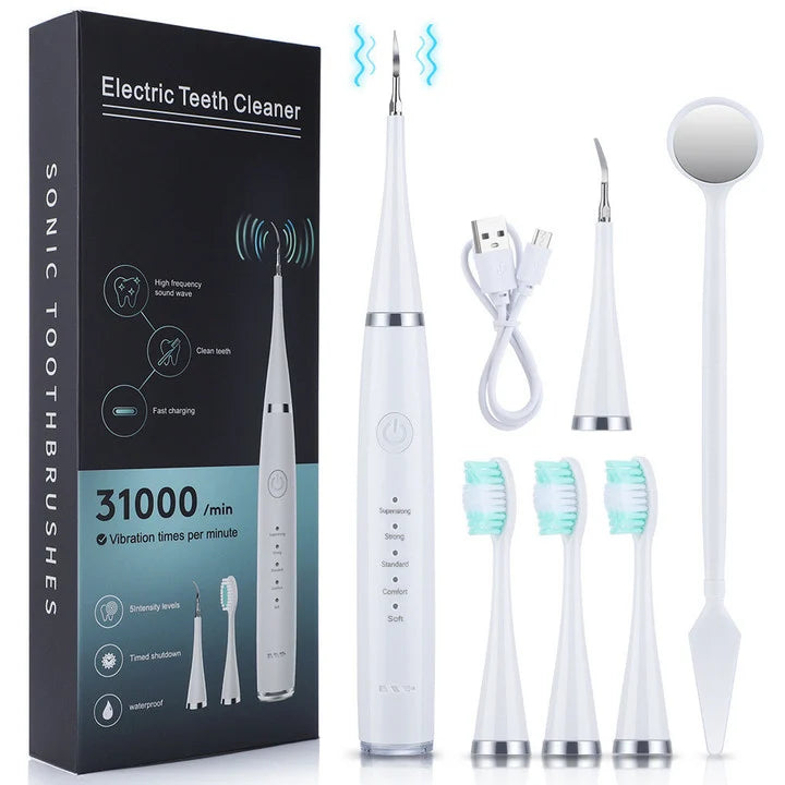 SmilePulse Ultrasonic Dental Cleaner for Plaque and Tartar Removal