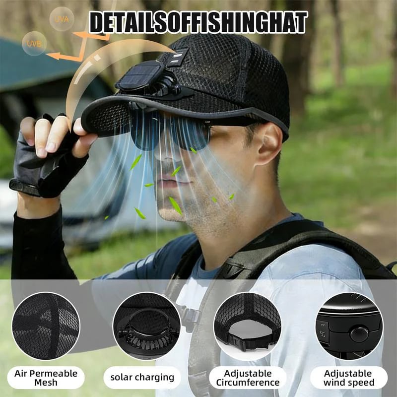 Essential for high temperatures-Stay Cool Under the Sun — Without Holding a Fan