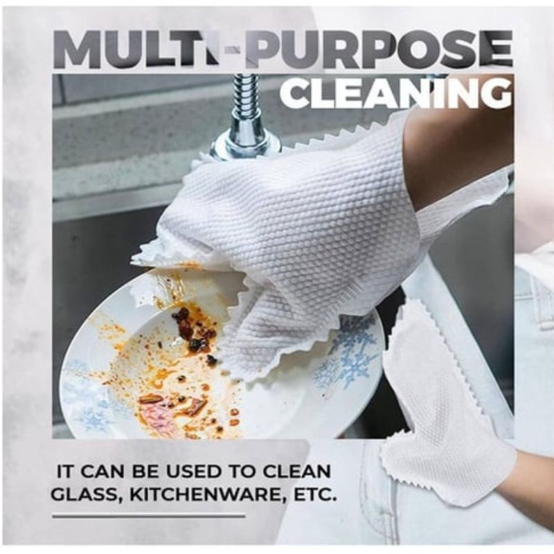 GripGlove— Reusable Dust Cleaning Gloves for Multi-Surface Household Cleaning