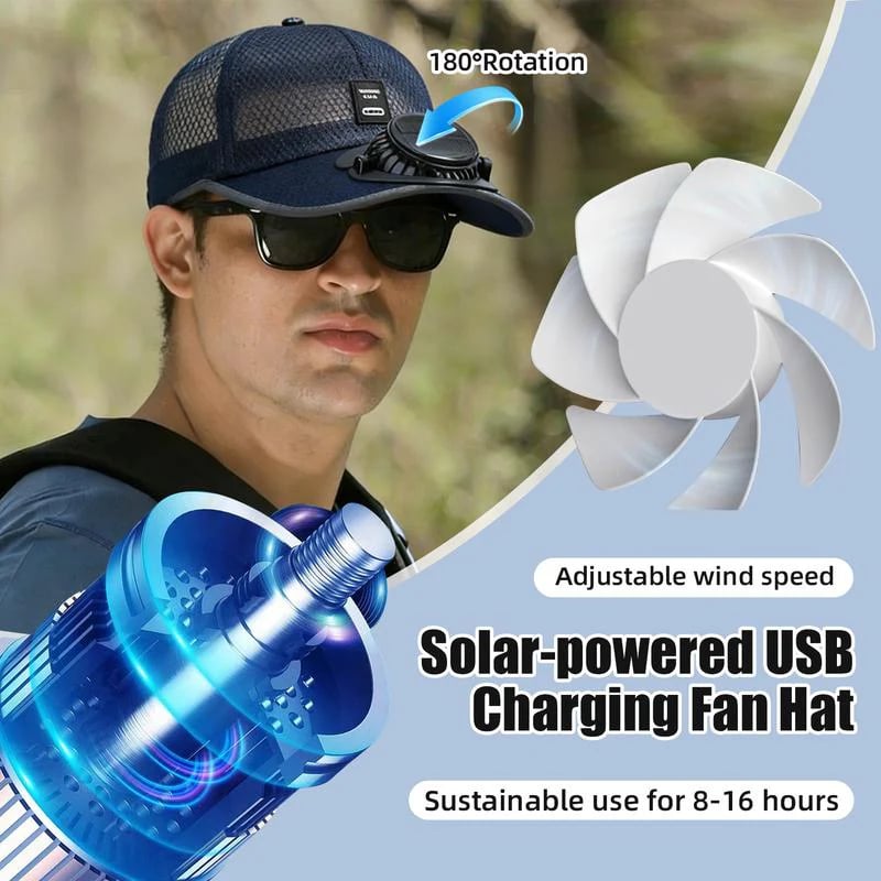Essential for high temperatures-Stay Cool Under the Sun — Without Holding a Fan