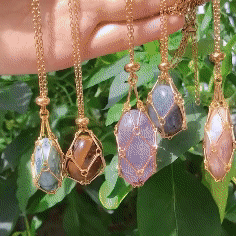 Interchangeable Crystal Stone Necklace for Styling & Inner Harmony