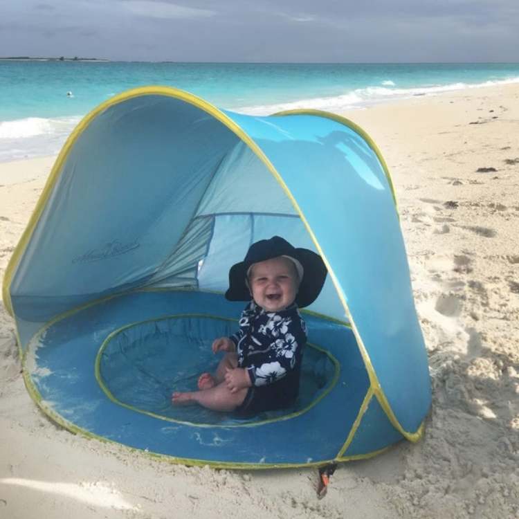 Beach Tent for Babies with Integrated Pool – Portable Pop-Up Design