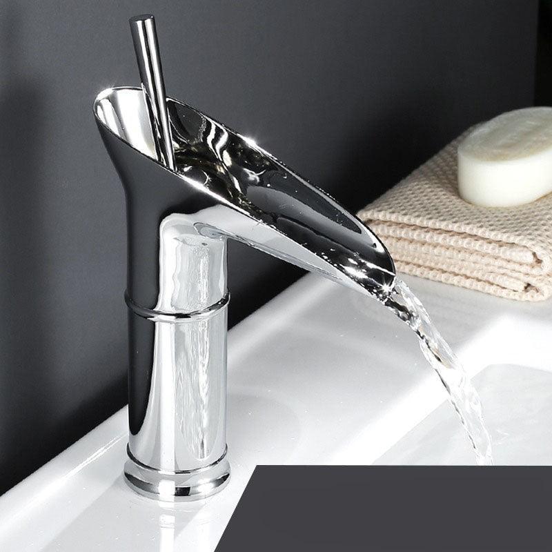 Royaleva Antique Waterfall Bathroom Sink Faucet Elegance