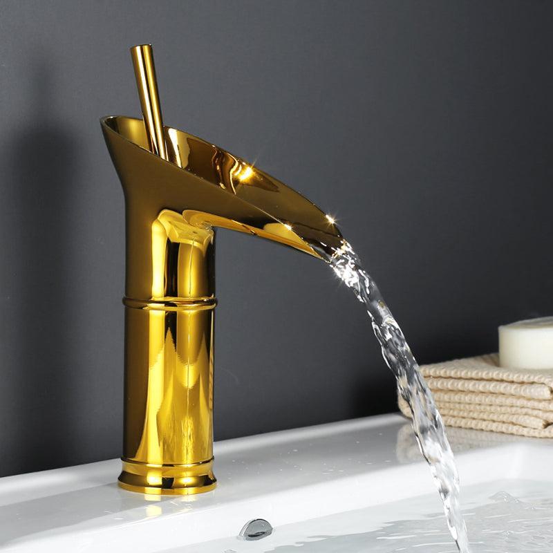 Royaleva Antique Waterfall Bathroom Sink Faucet Elegance