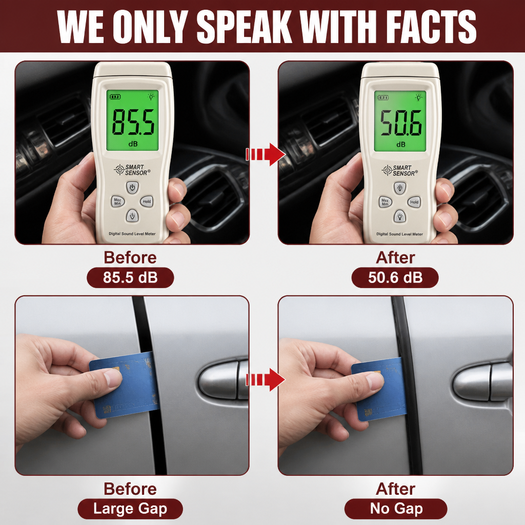 HushSeal™ — Drop Your Cabin Noise From 85 dB to 50 dB in Minutes