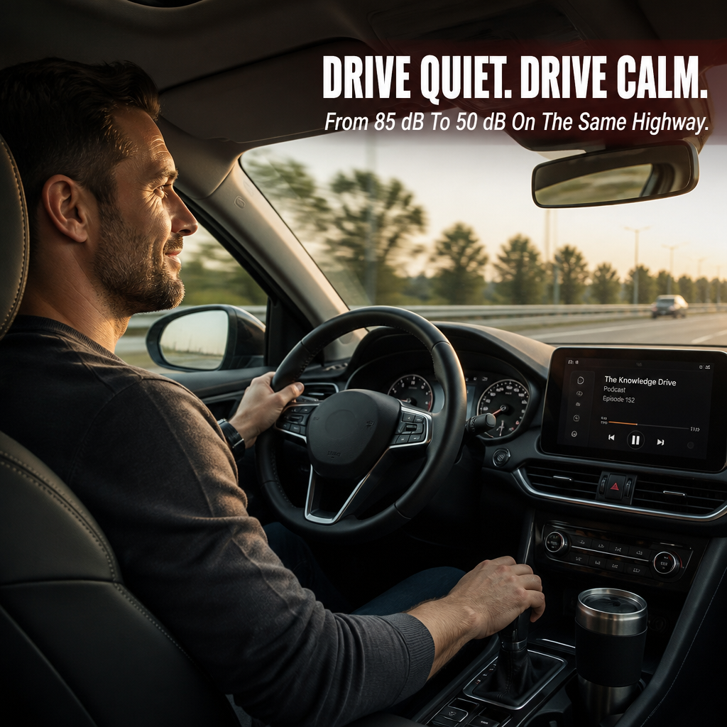 HushSeal™ — Drop Your Cabin Noise From 85 dB to 50 dB in Minutes