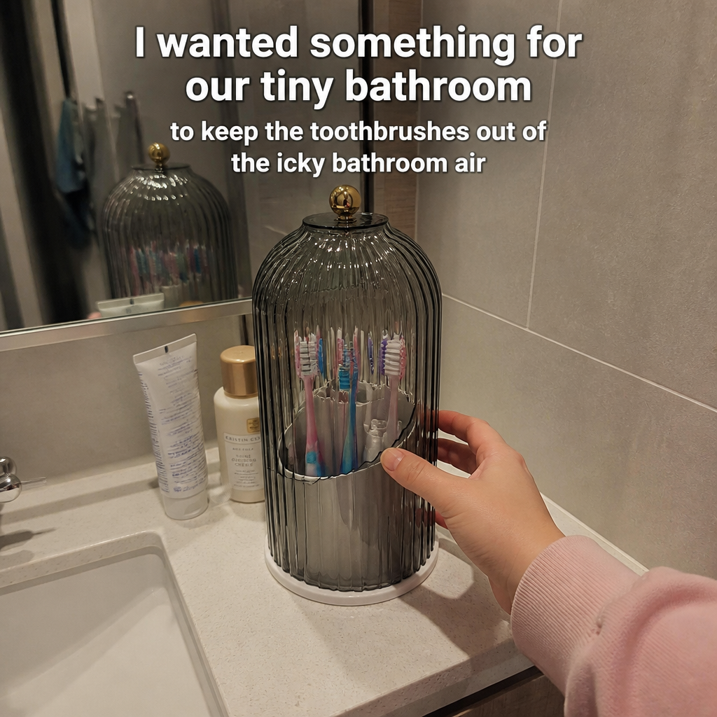 MetroLux™ Brush & Beyond Organizer — Transform Bathroom Chaos into Fresh, Clutter-Free Calm