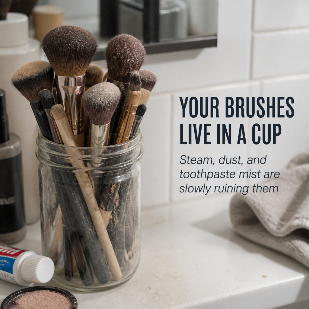 MetroLux™ Brush & Beyond Organizer — Transform Bathroom Chaos into Fresh, Clutter-Free Calm