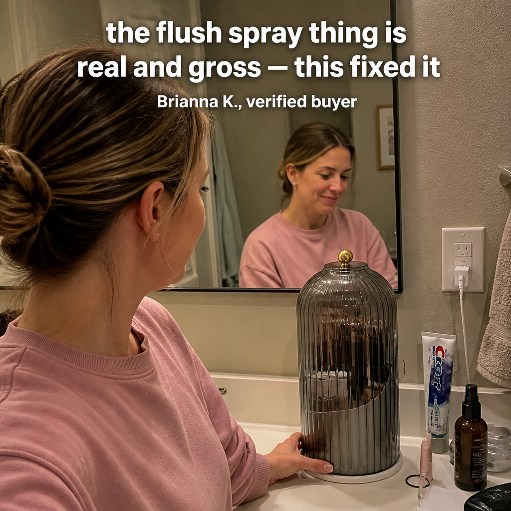 MetroLux™ Brush & Beyond Organizer — Transform Bathroom Chaos into Fresh, Clutter-Free Calm