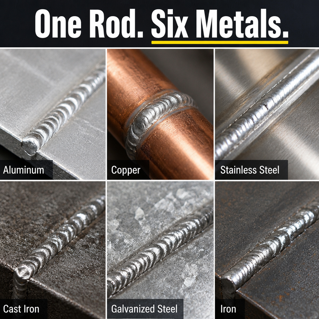 FlowForge™ — Patch Cracked Aluminum, Copper or Steel With Just a Lighter