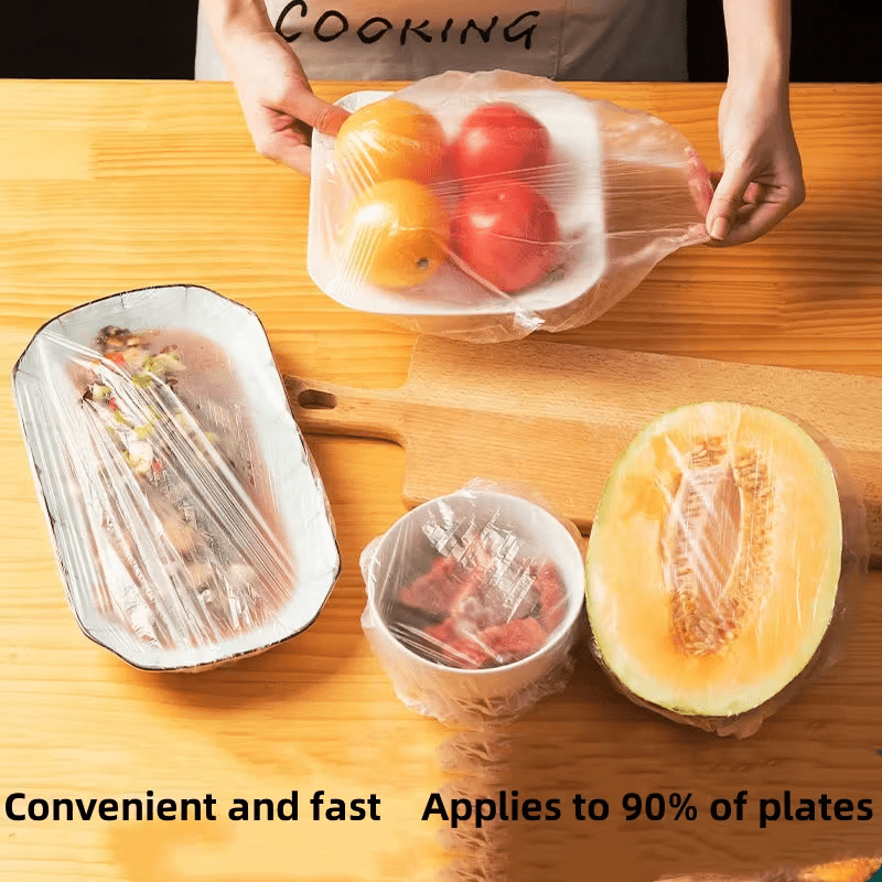 Elastic Food Storage Covers, 1000 Pieces, Made of PE