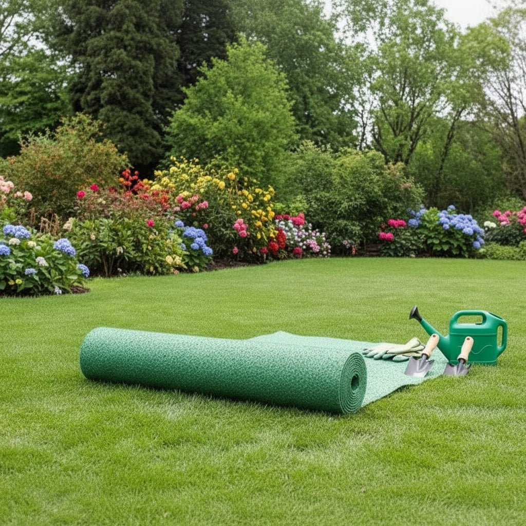 Lawn Mat | Fast Lawn Renewal | Substitute for Turf Rolls | TerraSprout